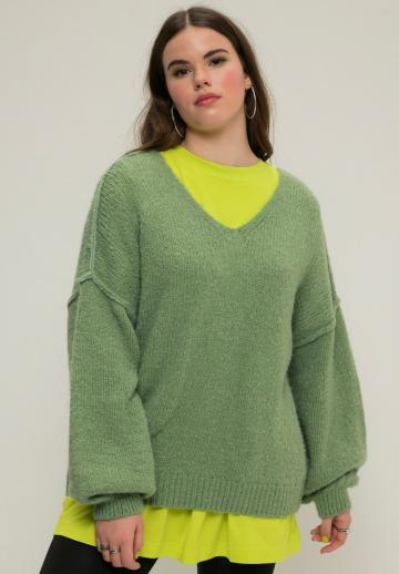 Длинный пуловер