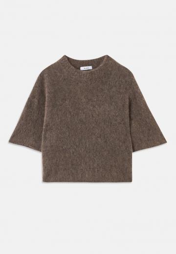 Пуловер с коротким рукавом