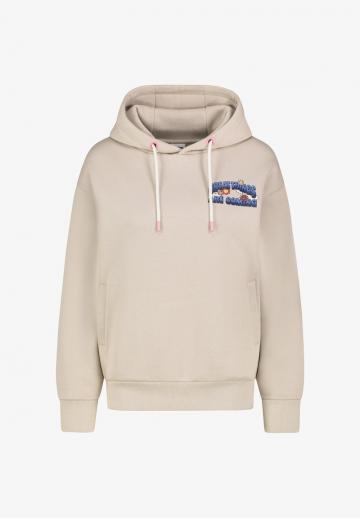 Пуловер с капюшоном