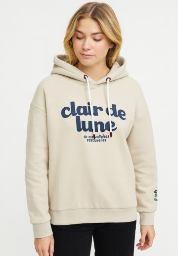 Пуловер с капюшоном