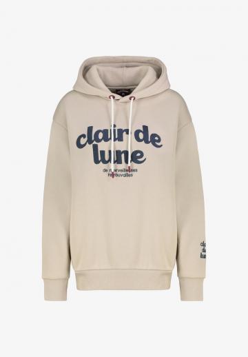 Пуловер с капюшоном