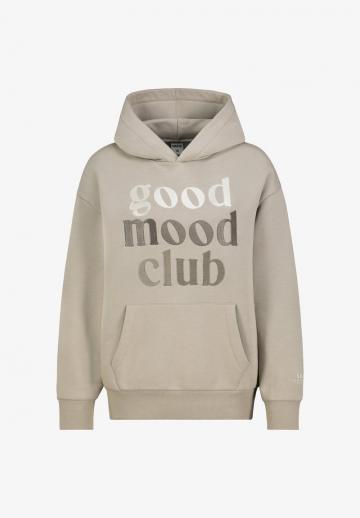 Пуловер с капюшоном