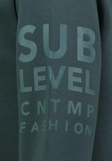 Пуловер с капюшоном