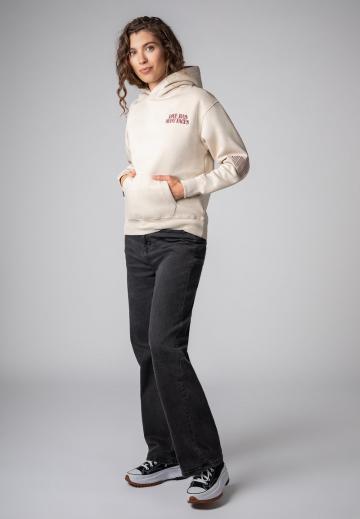 Пуловер с капюшоном