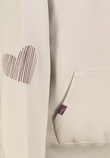 Пуловер с капюшоном