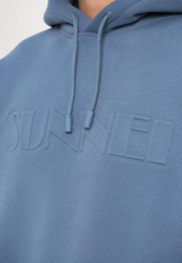 Пуловер с капюшоном