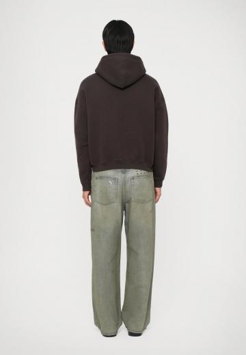 Пуловер с капюшоном