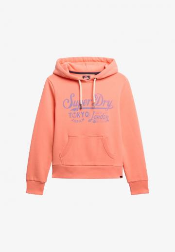 Пуловер с капюшоном