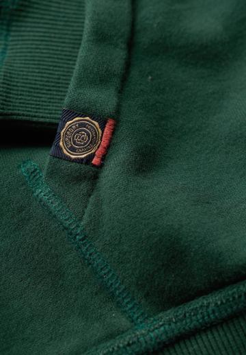 Пуловер с капюшоном