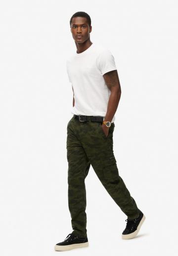 Брюки с накладными карманами