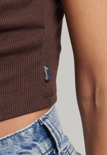 Топ на бретельках