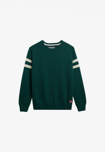 Пуловер в полоску