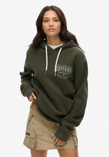 Пуловер с капюшоном