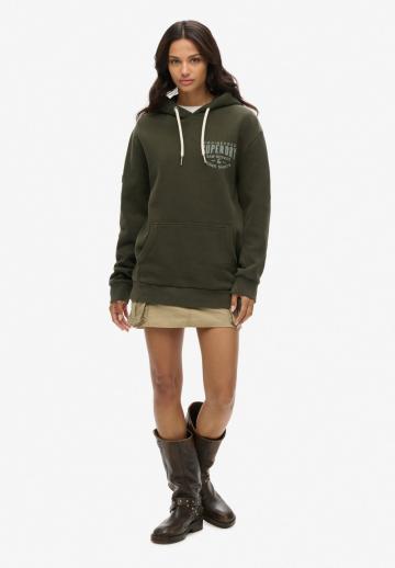 Пуловер с капюшоном