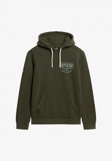 Пуловер с капюшоном