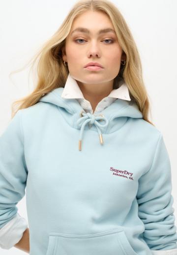 Пуловер с капюшоном