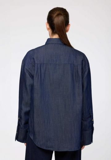 Джинсовая блузка