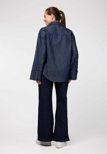 Джинсовая блузка