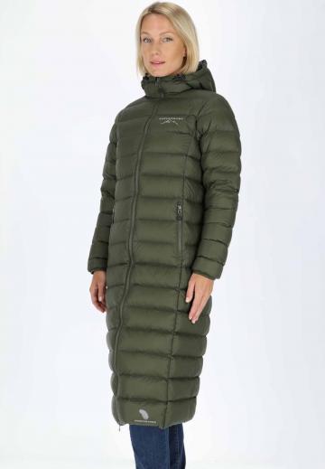 Пуховое пальто