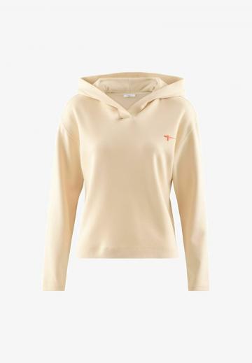 Пуловер с капюшоном