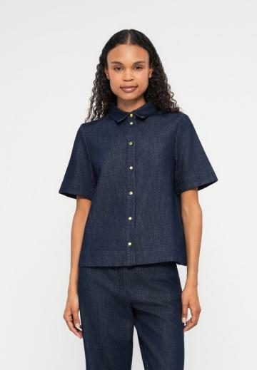 Джинсовая блузка