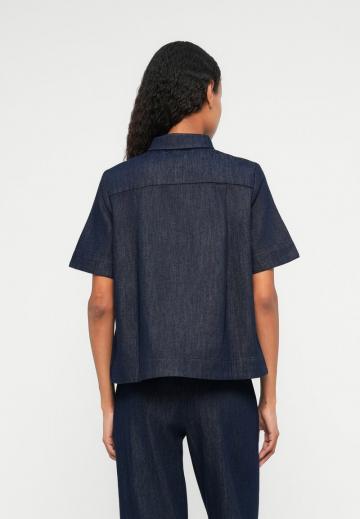 Джинсовая блузка