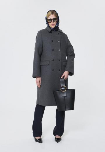 Шерстяное пальто