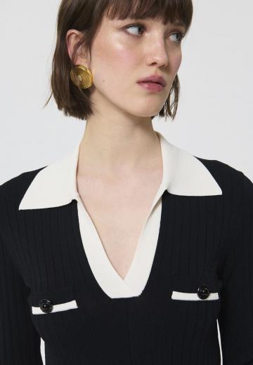 Вязаное платье