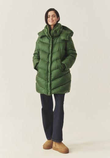 Пуховое пальто
