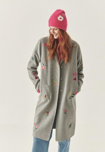 Шерстяное пальто