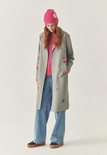 Шерстяное пальто