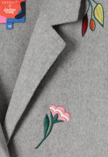 Шерстяное пальто