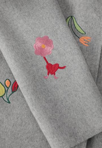 Шерстяное пальто