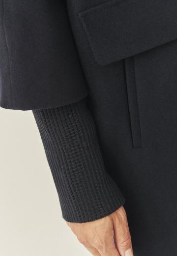 Шерстяное пальто