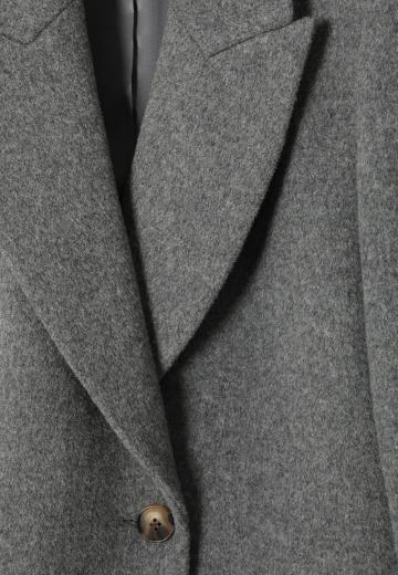 Шерстяное пальто