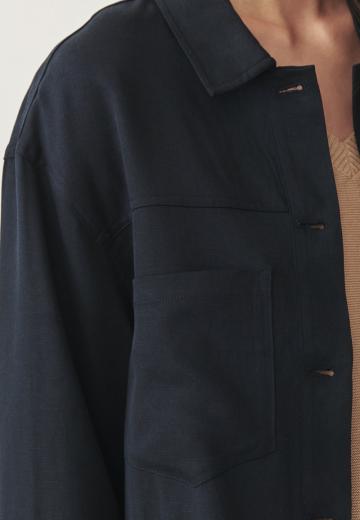 Куртка с накладнымит карманами