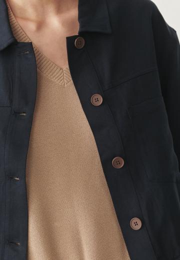 Куртка с накладнымит карманами