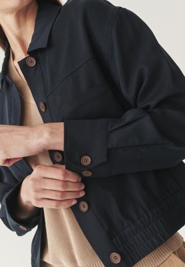 Куртка с накладнымит карманами