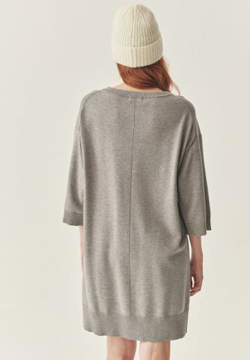 Вязаное платье