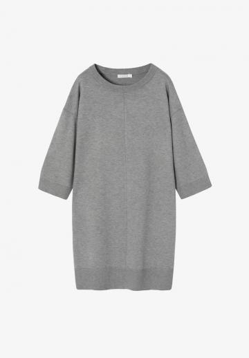 Вязаное платье