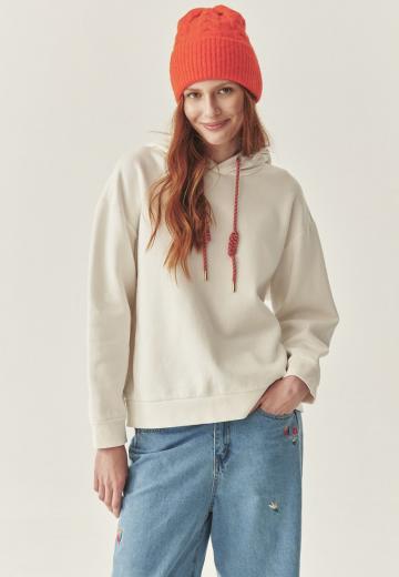Пуловер с капюшоном