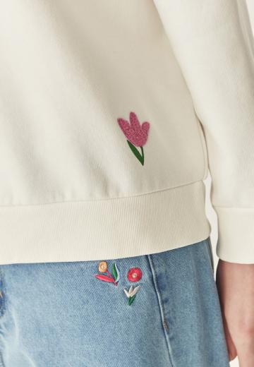 Пуловер с капюшоном