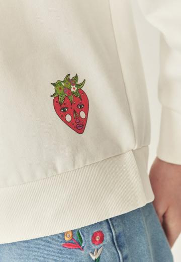 Пуловер с капюшоном