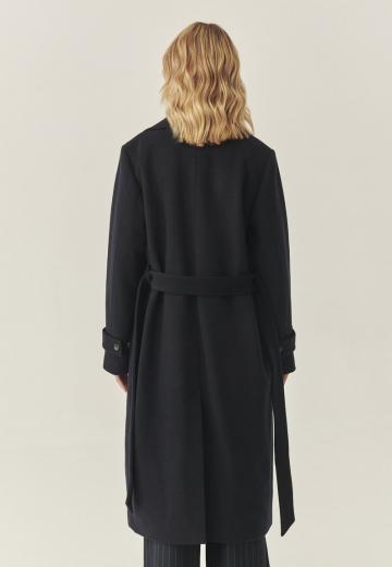 Шерстяное пальто