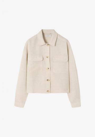 Куртка с накладнымит карманами