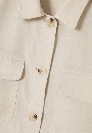 Куртка с накладнымит карманами