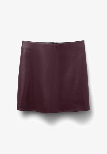 Кожаная юбка