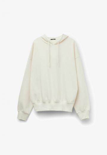 Пуловер с капюшоном