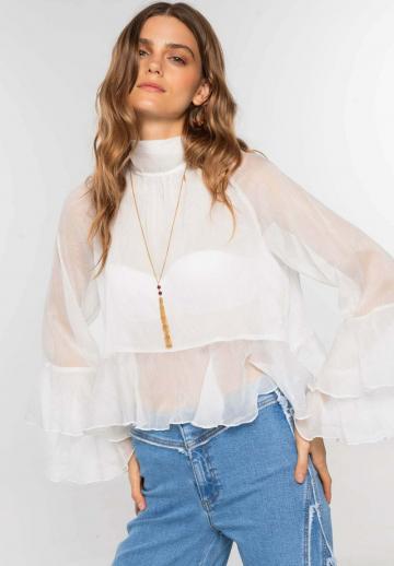 Шифоновая блузка