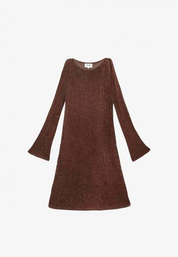 Вязаное платье